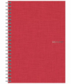 QUADERNI A5 DFABRIANO ECOQUA CON SPIRALE CONF. 5 PEZZI RIGATURA 1R ROSSO - ULTIMO DISPONIBILE