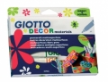 PENNARELLI GIOTTO DECOR MATERIALS A 12 COLORI BLISTER 4 CONF