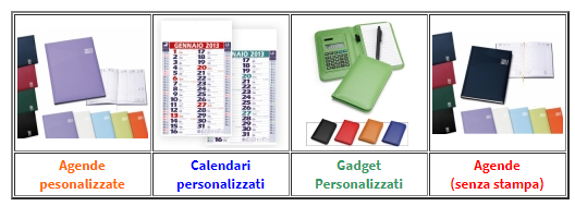 stampe personalizzate gadget